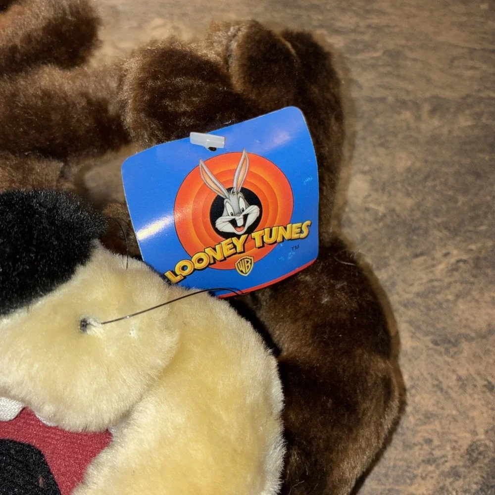 Vintage Looney Tunes Taz Tazmanian Devil Plush 1998 14